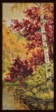 Жёлто-красная осень (35, 70) - Арт-Декор. Продажа художественных изделий оптом и розницу